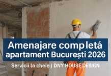 🏡 Amenajare completă apartament București 2026 – Servicii profesionale la cheie | DNY HOUSE DESIGN Amenajare completă apartament București 2026 – Servicii la cheie DNY HOUSE